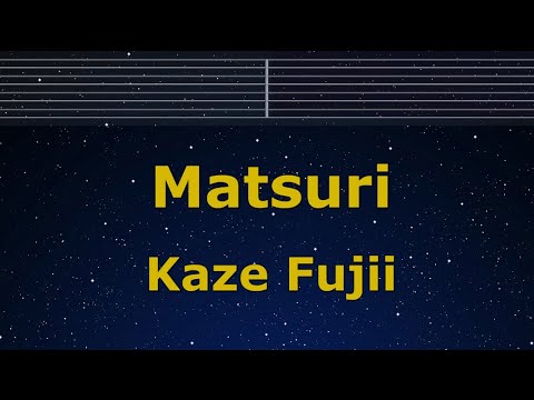 Karaoke♬ Matsuri – Fujii Kaze 【No Guide Melody】 Instrumental, Lyric