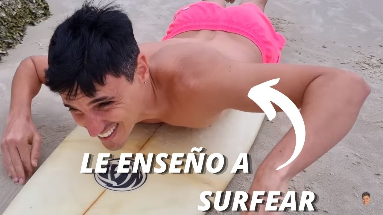 Fuimos A Surfear A Una Playa En Florianópolis Brasil