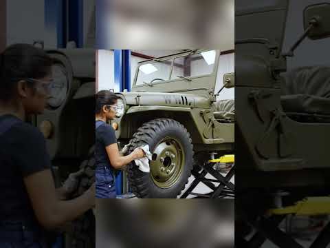 ๐ 1942 Ford GPW Jeep Full ASMR Restoration ๐ง
