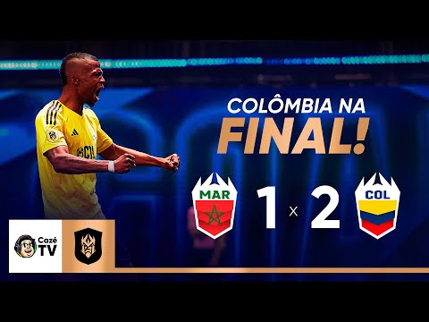 MELHORES MOMENTOS: COPA DO MUNDO KINGS LEAGUE | MARROCOS 1 X 2 COLÔMBIA | SEMIFINAL