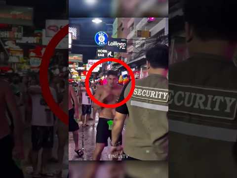 Este Extranjero Borracho Provoco al Guardia Equivocado 😂
