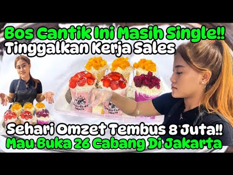 BOS CANTIK KELUAR KERJA SALES MALAH NGERAUP OMZET 8 JUTA DALAM SEMALAM  LANJUT MAU BUKA 26 CABANG‼️