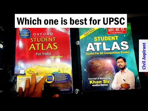 Khan sir atlas vs Oxford atlas | Which atlas is best for UPSC