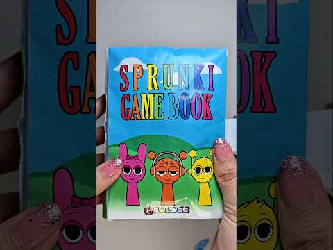 Sprunki Game Book 스프런키 게임북 #sprunki #gamebook #papercrafts #diy #diycrafts #asmr  #스프런키 #게임북 #종이놀이