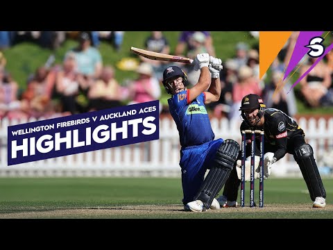 Fireworks Galore! | Wellington Firebirds v Auckland ACES | Dream11 Super Smash 24/25