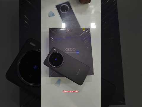Unboxing Vivo X200 5g || 12+256 || Cosmos Black 📲💥🔥#smartcornervlog#vivox200#unboxing#shorts