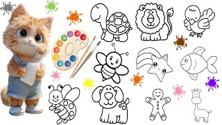 10 Cute Drawings for Kids with Yufi | Easy Step by Step