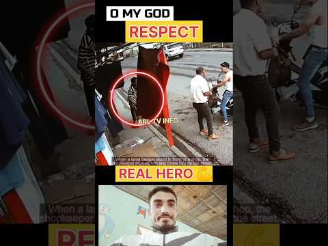 Mashallah ☝️😇 real hero was present right time #status #shorts #short #arltvinfo