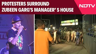 Zubeen Garg Death News | Protesters Surround House Of Zubeen Garg's Manager In Assam, Seek Answers