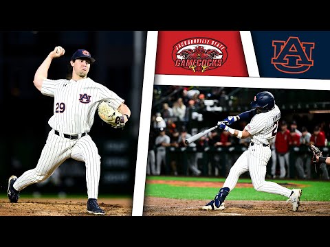 Auburn Baseball takes down Jacksonville State in a midweek matchup