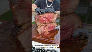 Medium Raw Steak anybody??  #steak #steakdinner