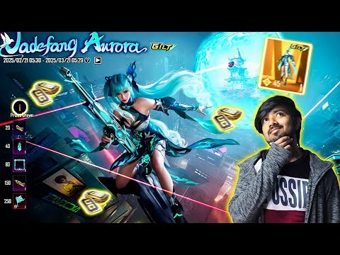 😱 OMG !! BRAND NEW JADEFANG AURORA ULTIMATE SUIT & NEW LEVEL 7 AMR SKIN CRATE OPENING IN BGMI