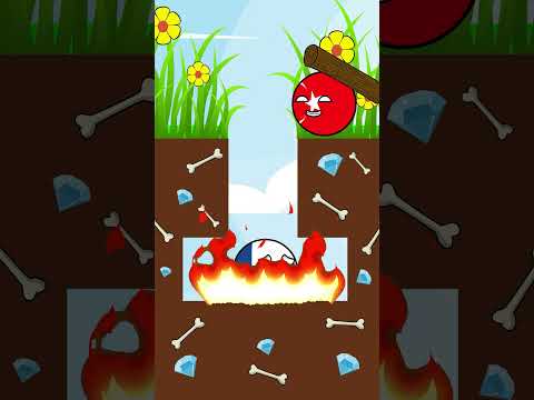 Who will help France? Germany, Turkey, UK - countryballs animation #countryballs #shorts