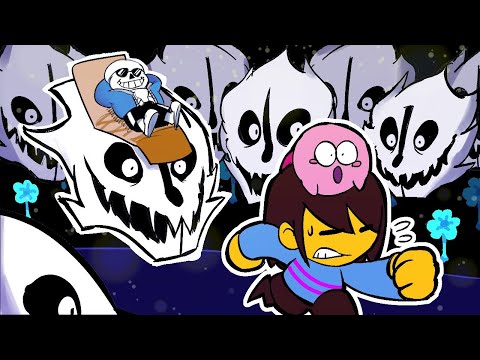 Undertale, but a Gaster Blaster Spawns EVERY SECOND