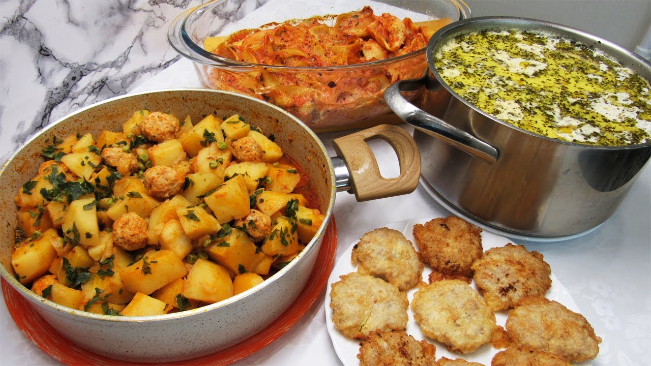 4 блюда из 1кг фарша. Экономно много и вкусно. Что можно приготовить из фарша
