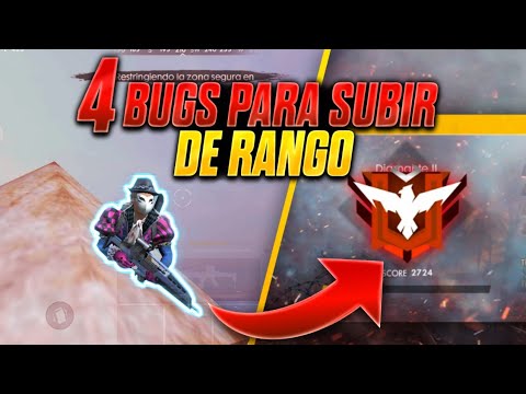 4 BUGS PARA SUBIR A HEROICO*FACIL Y RAPIDO* | BUGS PARA FREE FIRE | FERGUI