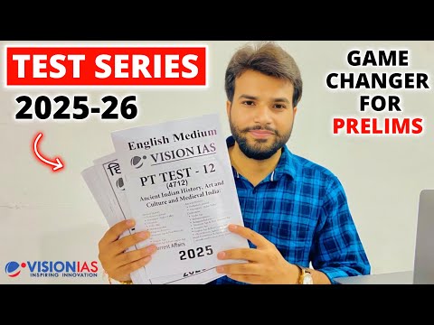 Why Every UPSC Topper Loves Vision IAS Test Series | Best Test Series for UPSC Prelims 2025