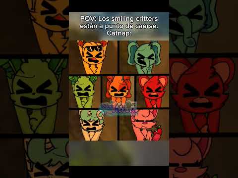 Voy a soltar el muro😺🌙 #smilingcritters #funny #humor #animation #shorts #viral @Catnapowoxd
