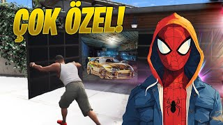 Örümcek Adam Kostümüyle GTA 5 GİZLİ GARAJI BULDUM!