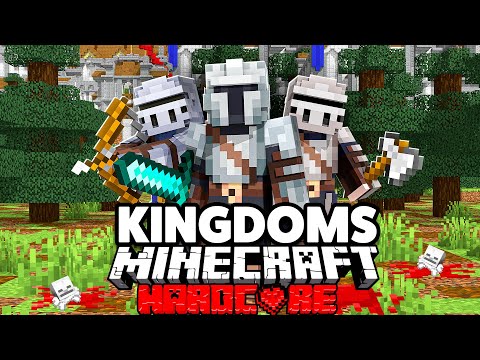 100 Players Simulate Medieval Kingdoms in Minecraft Hardcore...