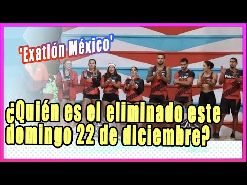 ¿Quién es el eliminado de Exatlón México este domingo 22 de diciembre?