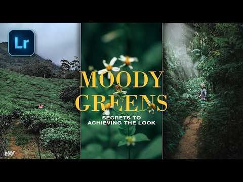 Secrets to Get MOODY GREEN Editing Style on Lightroom App | Android | iPhone