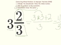 Converting Mixed Numbers to Improper Fractions