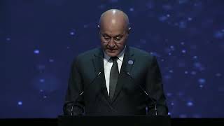 كلمة رئيس الجمهورية برهم صالح في الحفل التأبيني بالذكرى الخامسة لرحيل الرئيس جلال طالباني