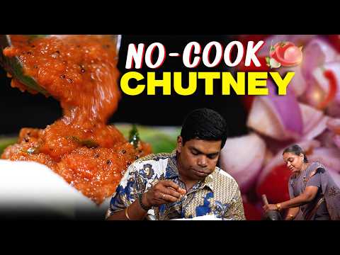 சட்னு செய்ய, Sensational Spicy Chutney - won't spoil for an entire day | Chef Deena's Kitchen