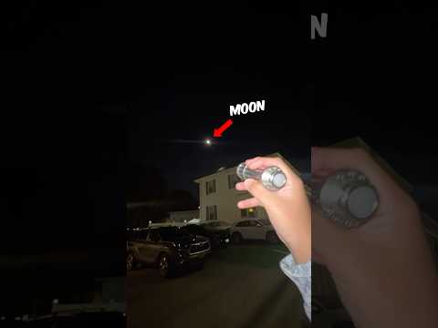 World’s Strongest Laser VS. The Moon