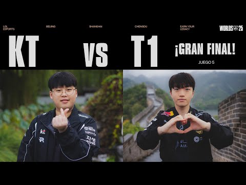 KT vs T1 | WORLDS 2025 | ¡GRAN FINAL! | Partida 5