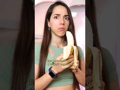 ¿El PLÁTANO engorda?
