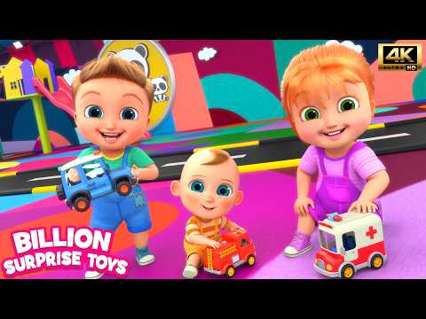 Surprise Egg Rescue Adventure | Kids Cartoon Police Stories [4k]
