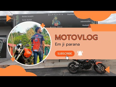 PIAO DE HORNET EM JI-PARANA RO, MOTOVLOG DIARIA