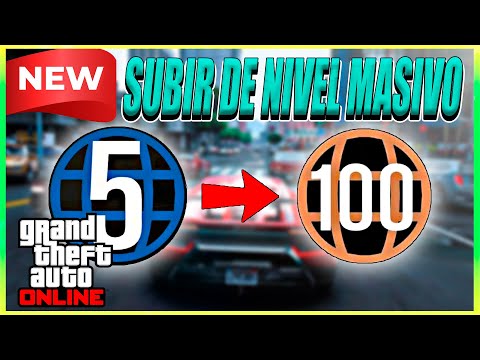 Como SUBIR de NIVEL RAPIDO AFK en GTA 5 ONLINE - PS4,PS5,XBOX & PC - GTA ONLINE