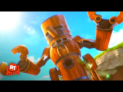 Red Shoes and the Seven Dwarfs - Giant Wooden Robot Attack!