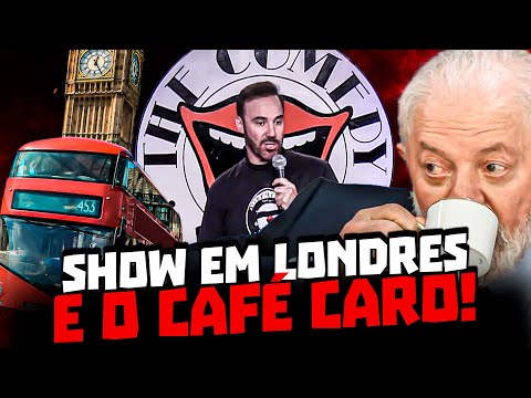 SHOW EM LONDRES E O CAFÉ CARO DO BRASIL - STAND UP DIOGO PORTUGAL