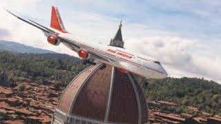 Tenso - antes de que el avión se estrelle