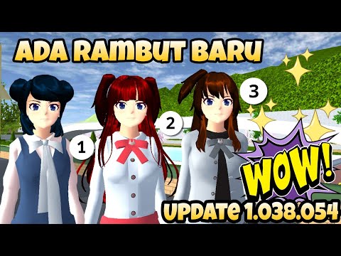 TUTORIAL GAYA RAMBUT BARU | Sakura School Simulator