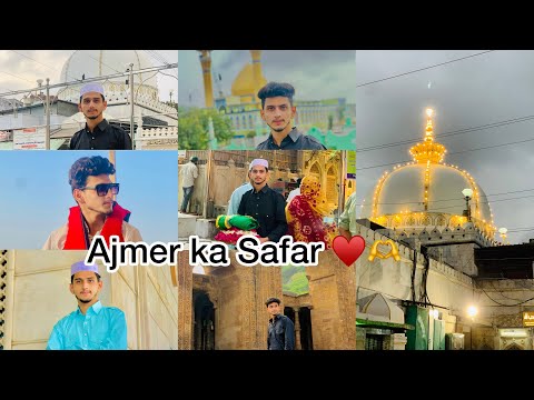 [Chalo Ajmer chale ❤️😭🥺🫶  Rampur To ajmer 🚞 my 1st vlog  &I have come for the first time Ajmer