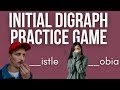 Identifying Digraphs in Words