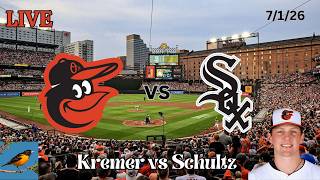 Baltimore Orioles vs Chicago White Sox | LIVE Play-by-Play & Commentary | 7/1/26 | Kremer - Game 88