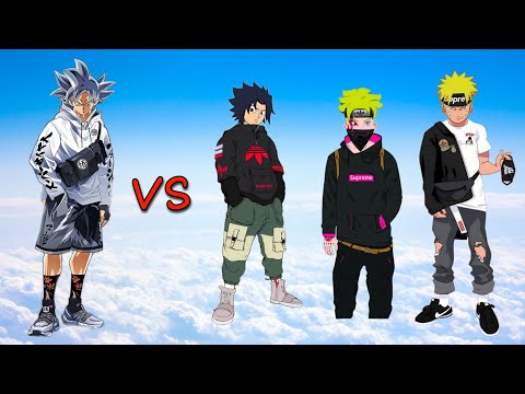 who is stronger ! | Drip Saskue Drip Boruto and Drip Naruto | 100k special ] #goku