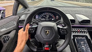 NEW 2025 Lamborghini Huracan Tecnica POV DRIVE 🔥 + V10 SOUND! Interior Exterior Review