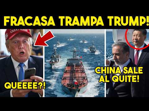 TRUMP EN SH0CK! IRAN LOGRA ACUERDO, CHINA ATORA A EU. SALE EL PEINE, FRACASA APUESTA.