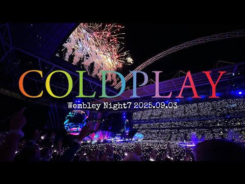 Coldplay London Wembley N7 2025.09.03 - Music of the Spheres World Tour 💫 🩵 #coldplay #coldplaylive
