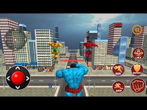 Incredible Super Red Hulk vs Another Superhero Hulk And Advance Robot Transformer Android Gameplay