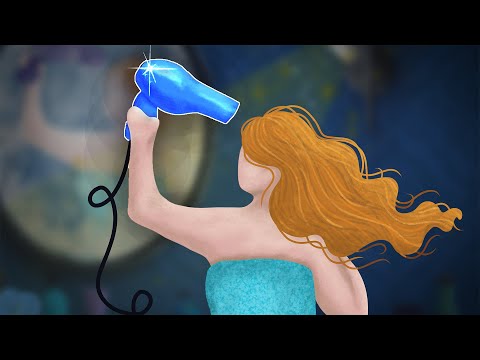 Hair Dryer Sounds For Sleeping, Relaxing, Studying | 10 Hour White Noise