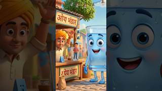 पानी को लगी प्यास 🤣 #funny #cartoon #comedy #emostional #ytshorts #shorts #trending #viral