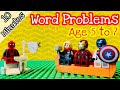 Solving Kindergarten Math Word Problems with LEGO